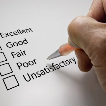 performance test results unsatisfactory poor fair good excellent samsung q6f 4k tv